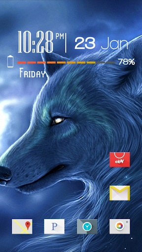 免費下載個人化APP|Smile Lonely Wolf Theme app開箱文|APP開箱王