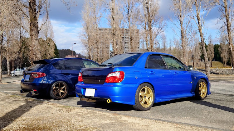 インプレッサ WRX STIのGDA・帰省ドライブ・地元の友達・インプ乗りに関するカスタム事例の投稿画像2枚目