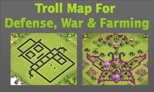 Troll Map For COC