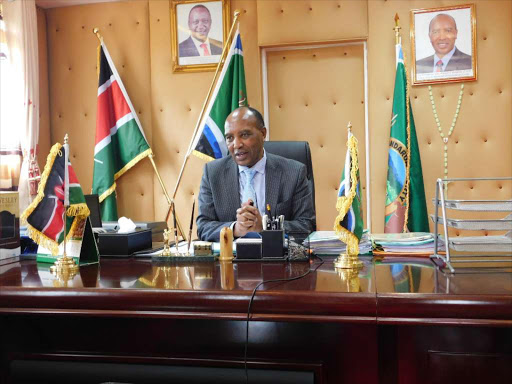 Nyandarua governor,Francis Kimemia