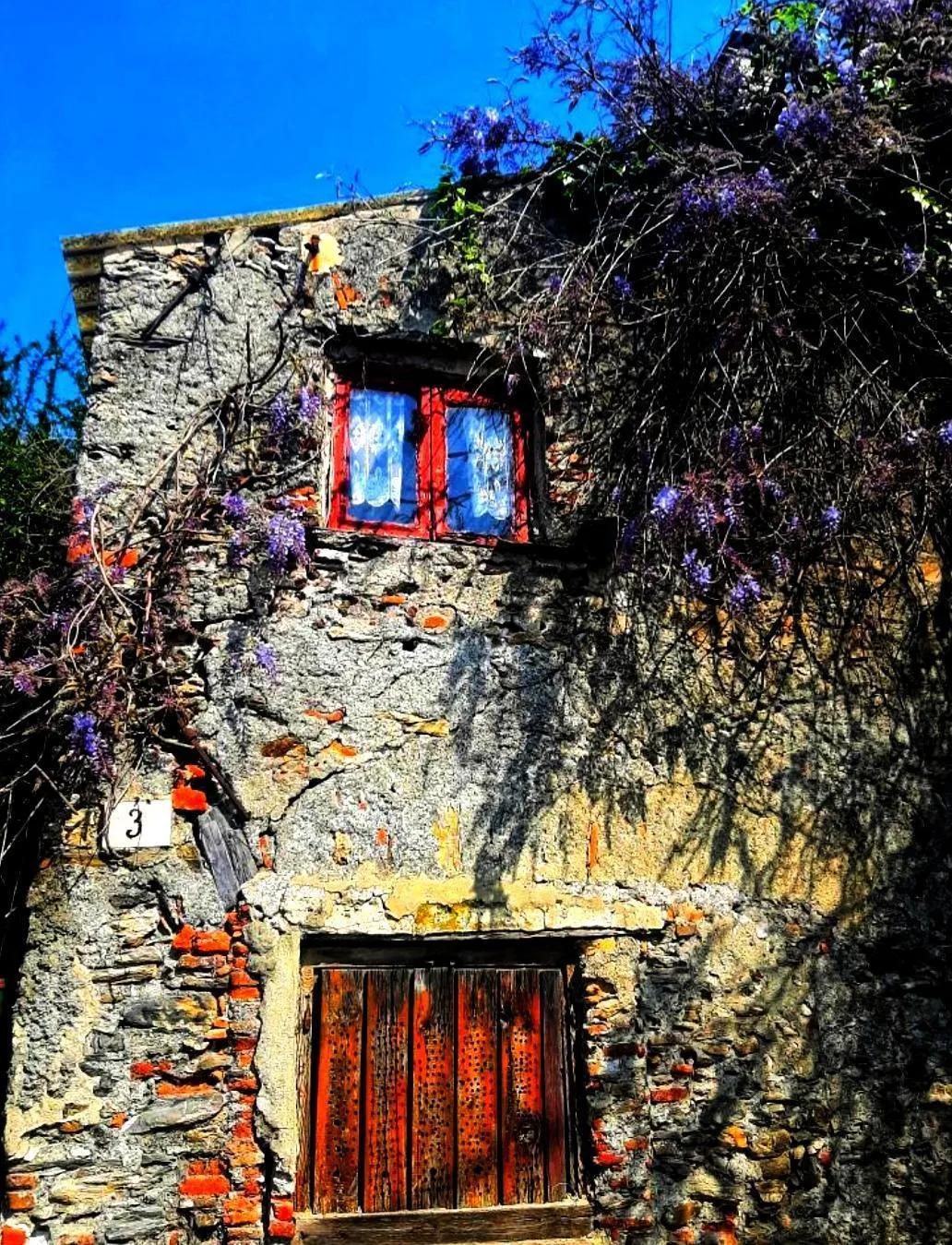 La casa con il glicine in fiore di Annamymoon