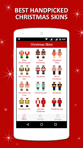 HD Christmas Skins for MC