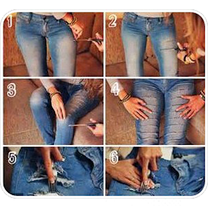 Download Women Ripped Jeans Tutorial For PC Windows and Mac