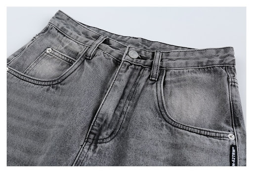 Title 10, Retro Tattered Jeans Jeans For Men And Women