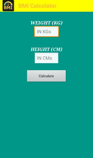 BMI Calculator - Healthy Life