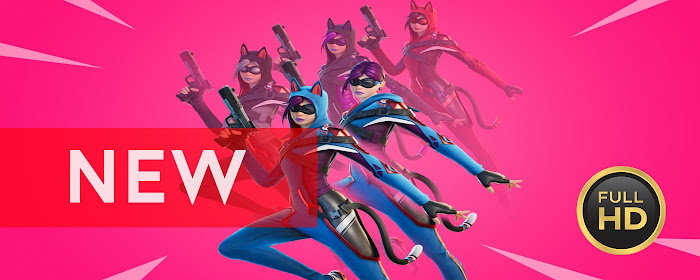 Vix Fortnite Skin HD Wallpapers New Tab marquee promo image