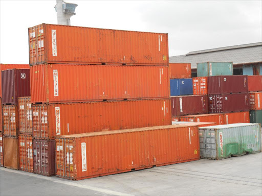 Containers at the port of Mombasa./FILE