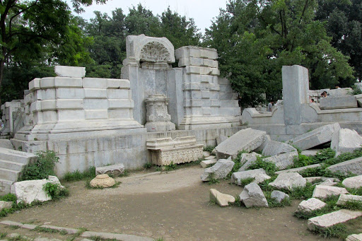 Old Summer Palace Ruins Beijing China 2014