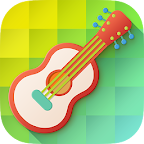Toy Guitar with songs for kids logo