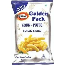 Hully Gully Corn Puffs Classic Salted - 120 gm