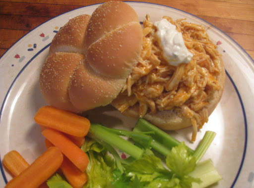 Crock Pot Buffalo Chicken