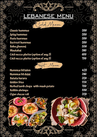 Faham Restaurant and Lounge menu 1