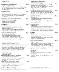 The Square - Novotel menu 5