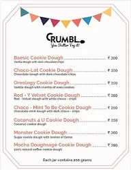 Crumbl menu 1