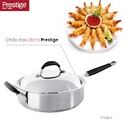 Chảo Prestige Inox Có Nắp Cao Cấp 26Cm