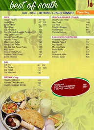 Best Of South Pure Veg menu 4