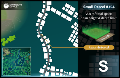 Small #254 (S) parcel in Somnium Space