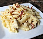 Chicken Bacon Ranch Pasta was pinched from <a href="http://www.craftymorning.com/chicken-bacon-ranch-pasta-recipe/" target="_blank">www.craftymorning.com.</a>