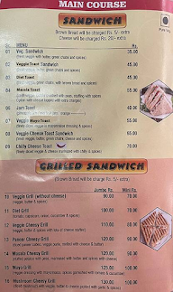 Rise Up Foods menu 1