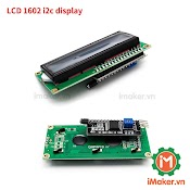 Lcd1602 Module Lcd Xanh/ Vàng Xanh Màn Hình 1602, Màn Hình Hiển Thị Lcd Pcf8574T Pcf8574 Iic I2C 5V, Màu Xanh Lá