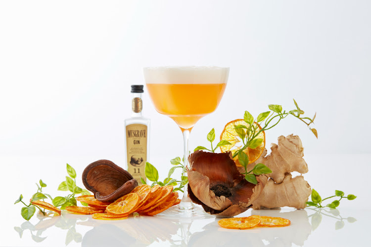 Musgrave Gin's Romancing the Root cocktail.