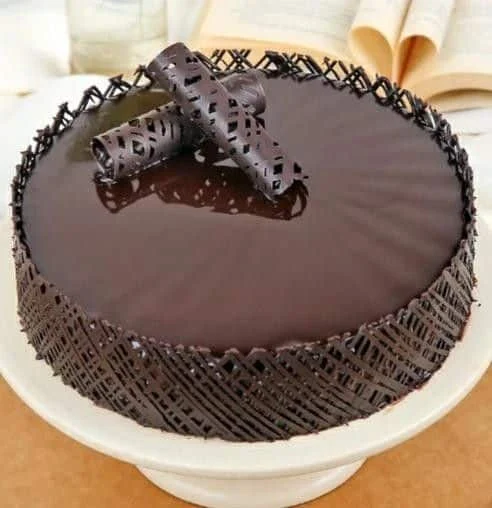 Eggless Choco Basket Cake