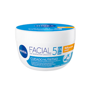 Crema Nivea Facial Cuidado Nutritivo Hidratante x 50 ml  