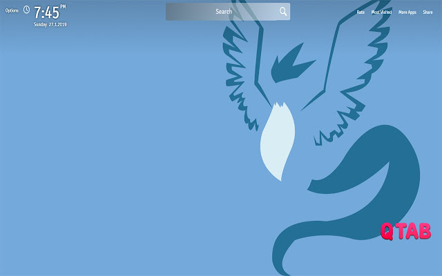 Articuno Wallpapers New Tab