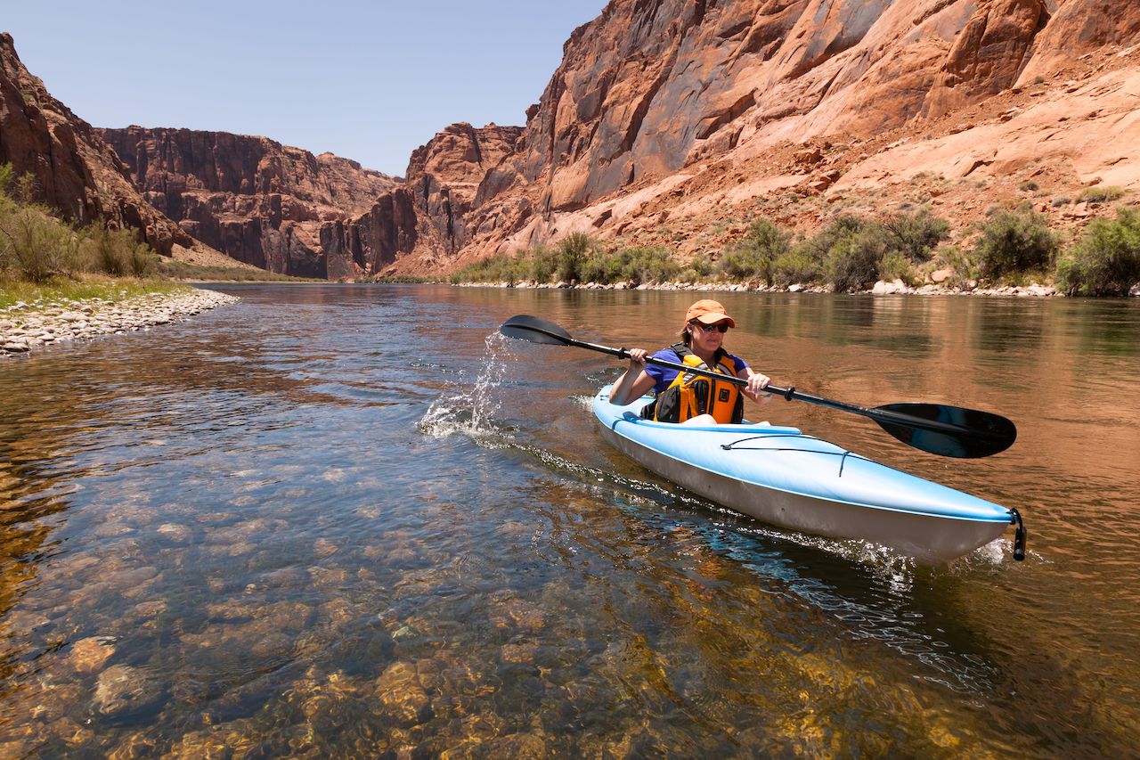 Kayaking in Colorado River| Upper Colorado River