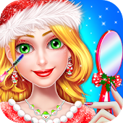 Christmas Girl Makeover Fun - Christmas Games  Icon