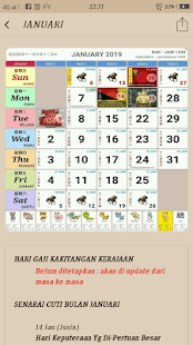 malaysia calender 2019(圖2)-速報App