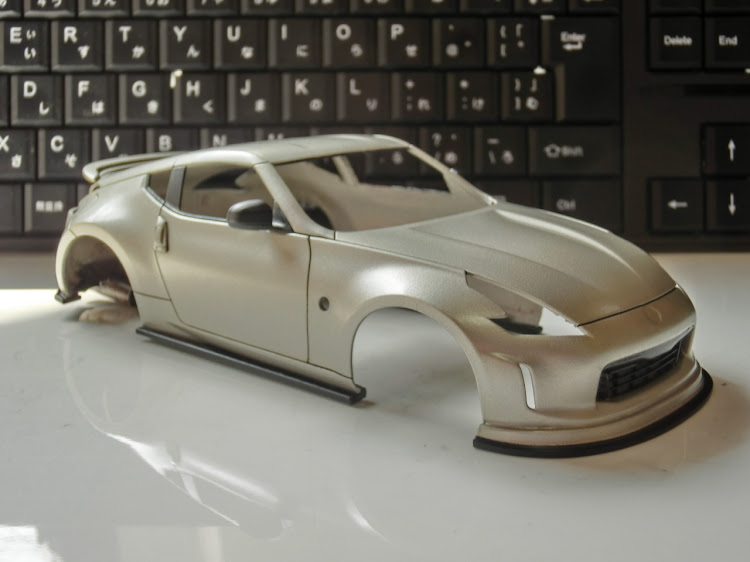 フェアレディZのプラモデルに関するカスタム事例の投稿画像3枚目