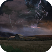 Farm in Thunderstorm Wallpaper MOD