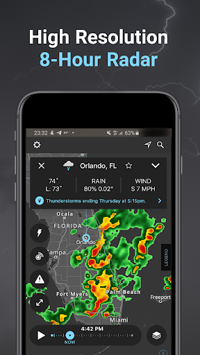 Screenshot Weather Radar Live Tracker PRO