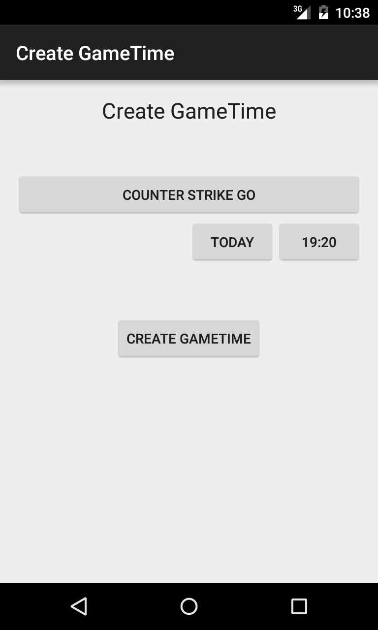 GameTime Screen 3
