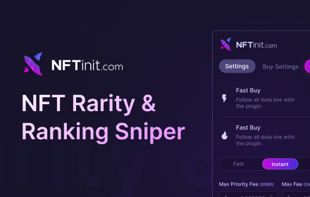 NFTinit.com - NFT Rarity & Ranking Sniper small promo image