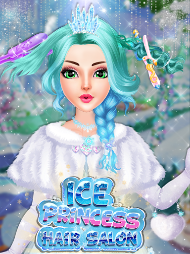 Screenshot Ice Princess Hair Salon game