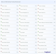 Dilli Darbar Family Restaurant menu 3