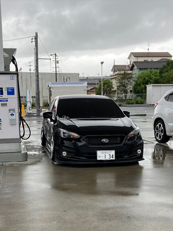 インプレッサ G4のドライブ・フルスモはいいぞ・workwheels・台風に気をつけて下さいに関するカスタム事例の投稿画像1枚目