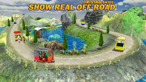 Offroad Tuk Tuk Rickshaw Driving: Tuk Tuk Games 20 screenshots 4