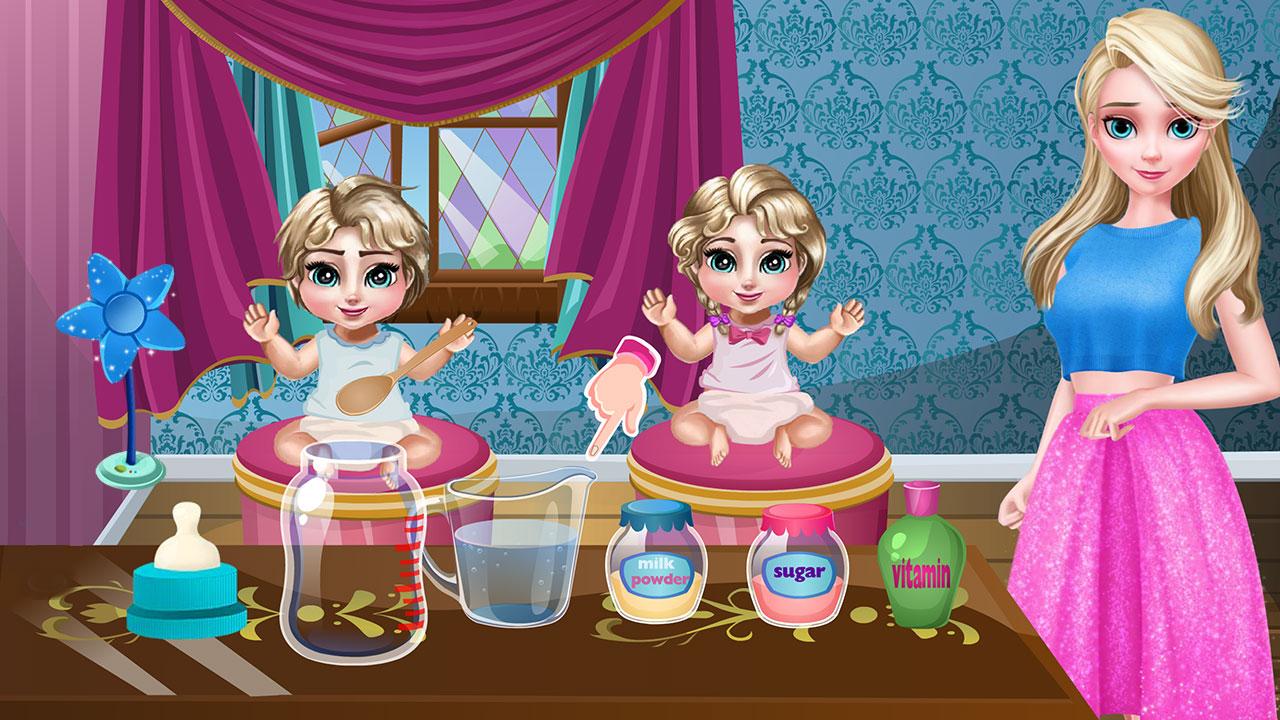 Princess Elsa Twins Care Apl Android Di Google Play