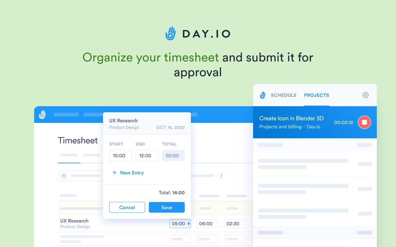 Day.io - Time Tracker Preview image 16