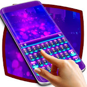 New HD Purple Keyboard  Icon