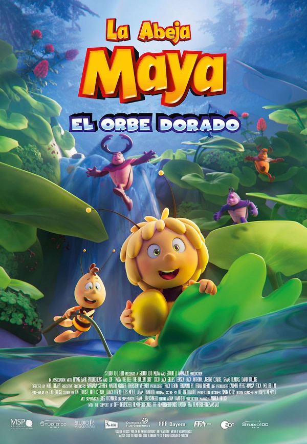 La Abeja Maya y el Orbe Dorado