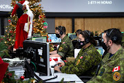 The Royal Canadian Air Force holds it’s annual Norad Tracks Santa promotion at Canadian Forces Base (CFB) North Bay in North Bay, Ontario, Canada, in 2021