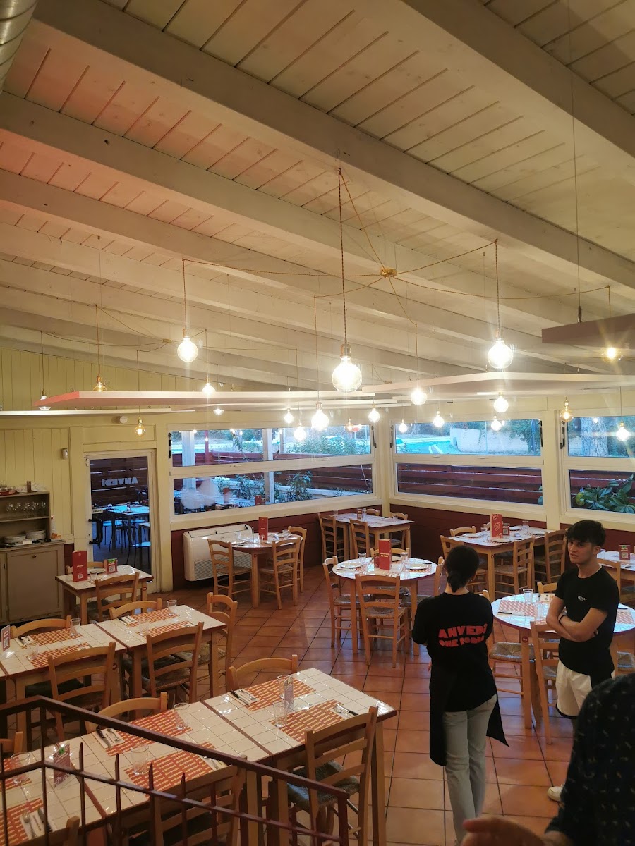 one of the areas of the restaurant