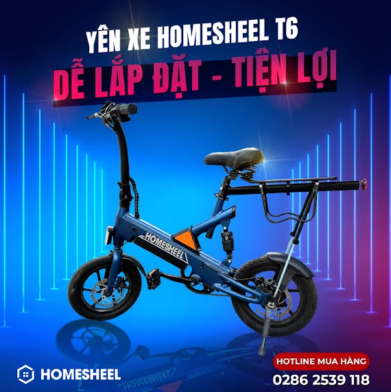 Yên Sau, Gác Baga Xe Đạp Homesheel T6