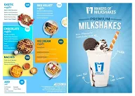 Makers of Milkshakes menu 1