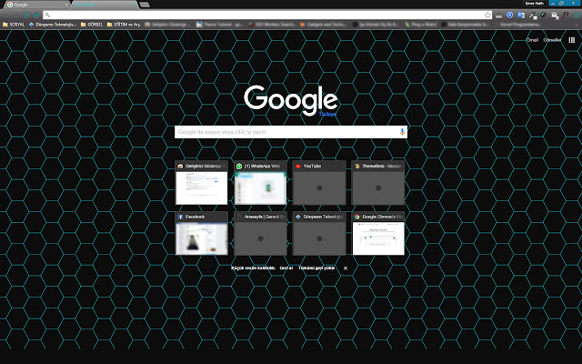 Dark Tech Soft Chrome Theme chrome extension