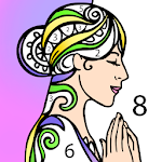 Cover Image of Unduh Yoga Chakra Mandala Paint by Number – Antistress 1.0.1 APK